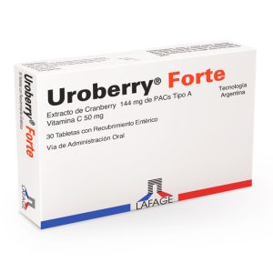Uroberry Forte Tratamiento Infecciones Urinarias y Vaginales