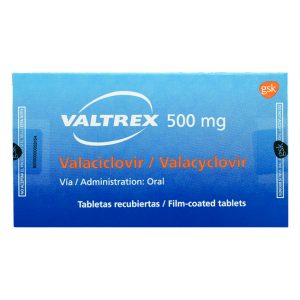 Valtrex 500mg Valanciclovir Tratamiento Herpes Zóster