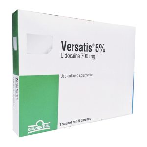 Versatis Parche Lidocaina 700mg Tratamiento del Dolor