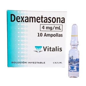 Dexametasona 4mg/mL Solución Inyectable Vitalis
