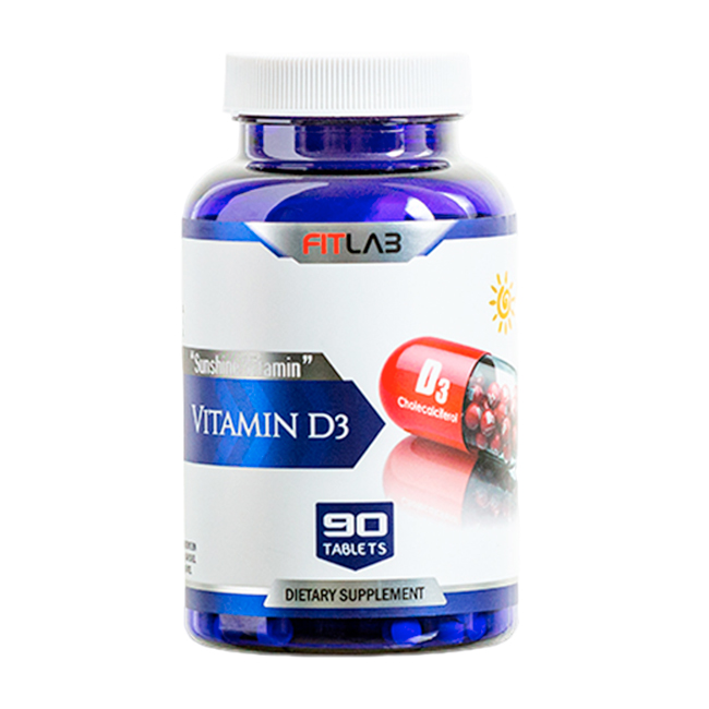Vitamina D3 FitLab 90 tabletas - Imagen 2