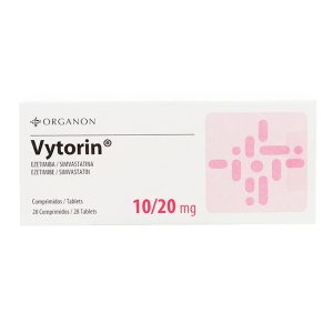 Vytorin 10/20 mg Ezetimiba Simvastatina