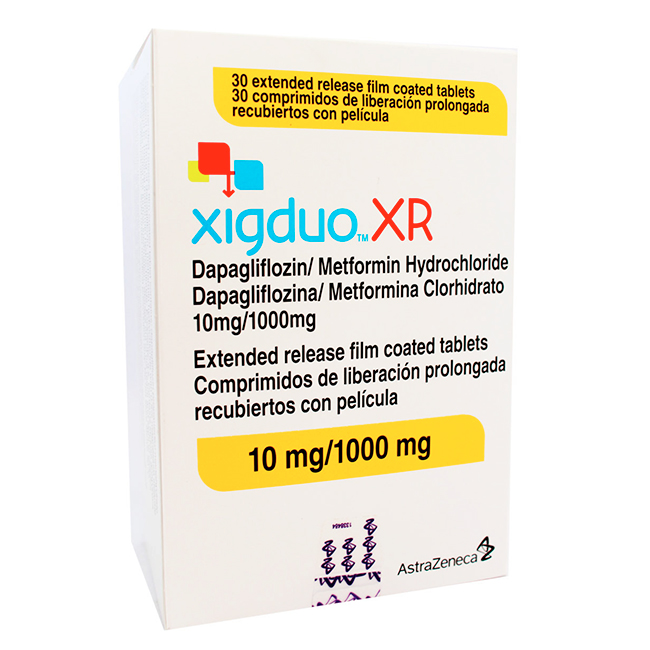 Xigduo XR 10mg / 1000mg | Dapagliflozina y Metformina - Imagen 2