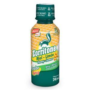 Zorritone Jarabe Miel Limón 240ml: Alivio Eficaz para la Tos y el Resfriado