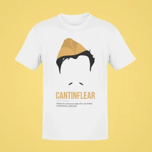 Camiseta minimal unisex - Cantinflear