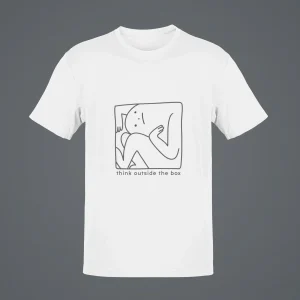 Camiseta unisex - Think outside the box