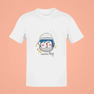 Camiseta unisex ilustrada por Juanita Pinta - Cosmic Boy