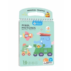 Cuaderno Pixel Art Vehículos - Jar meló