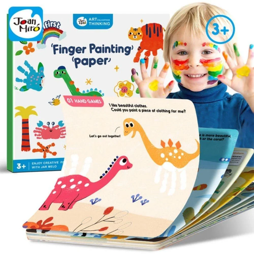Libro creativo para pintura de dedos - Jar Meló