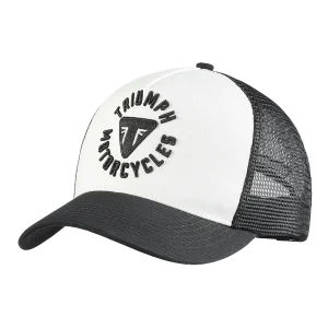 Triumph Gorra Trucker Bordada Blanco