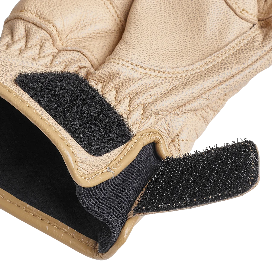 Guantes de Cuero Triumph Sulby Beige - Imagen 3
