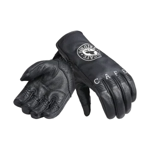 Guantes de cuero Triumph Ace Cafe para motocicleta