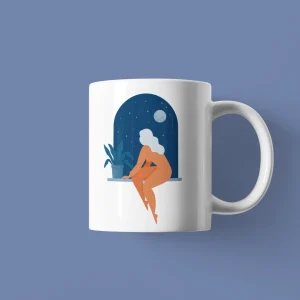 Taza original - Miraluna
