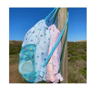 Mochila saco antiarena lunares (varios modelos) (Liquidación)