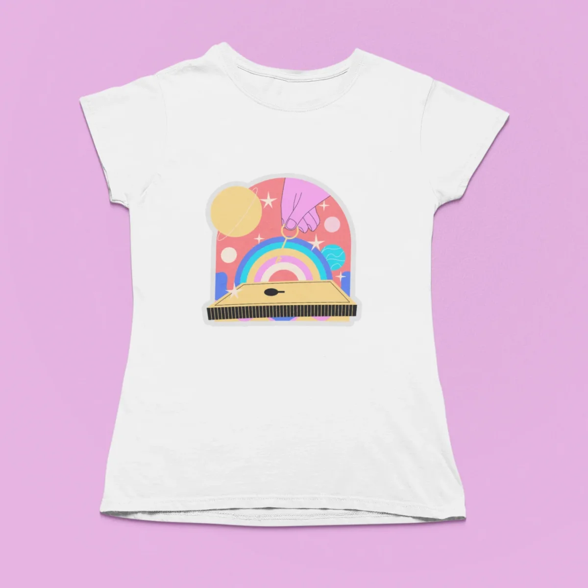 Camiseta de mujer - The door key - Imagen 2