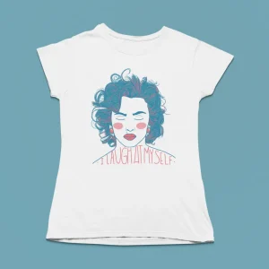 Camiseta de mujer ilustrada por Juanita Pinta - Madonna
