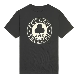 Triumph Camiseta con bolsillo Ace Cafe Negra
