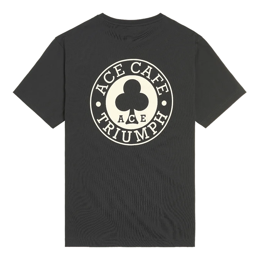 Triumph Camiseta con bolsillo Ace Cafe Negra - Imagen 2