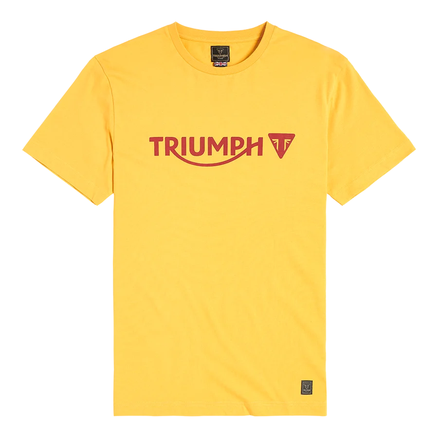 Camiseta Triumph Cartmel Logo dorada