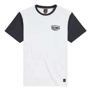 Triumph Camiseta de manga contrastada Fenland