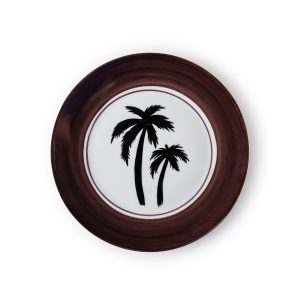 Plato Llano Palm Beach Marrón
