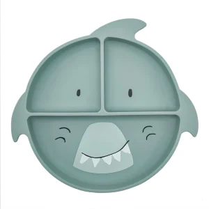 Plato con ventosa y divisiones Mr. Shark - Trixie
