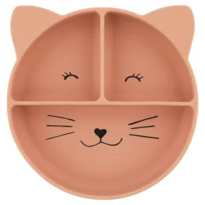 Plato con ventosa y divisiones Gato - Trixie