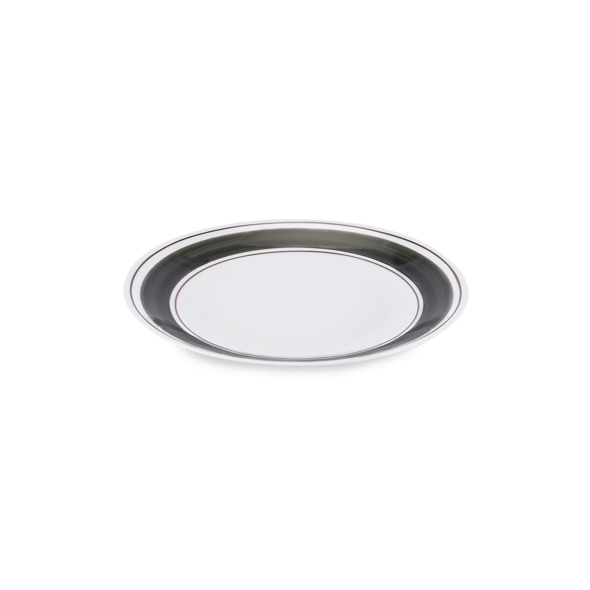 Plato de postre Tangerine Verde Kaki - Imagen 3