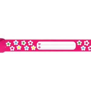 Pulsera identificación Flores