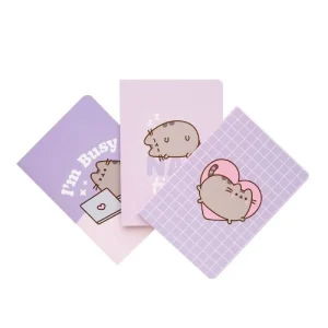 Pack 3 cuadernos A6 Pusheen