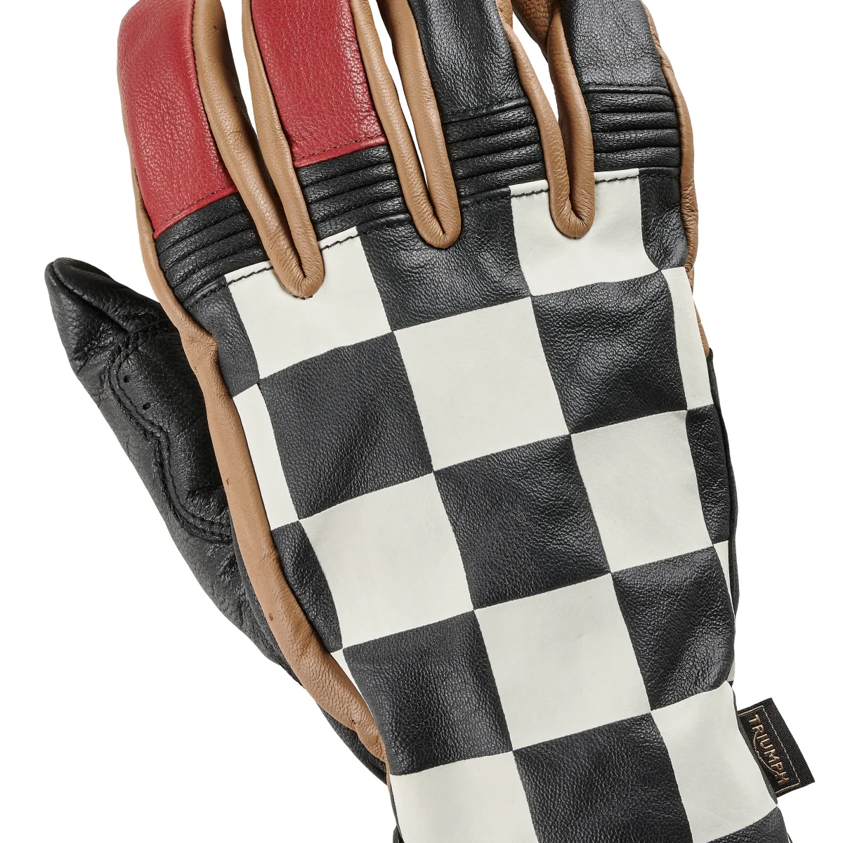 Guantes de Cuero Checkerboard Triumph - Imagen 3
