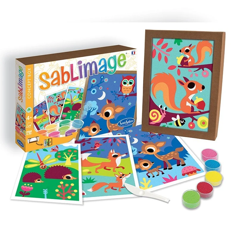 Sablimage Animales del bosque - Sentosphère - Imagen 3