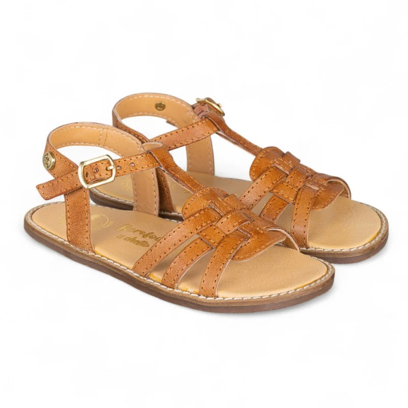 Sandalia piel barefoot cuero – Chetto - Imagen 2