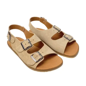Sandalia barefoot Vivant semilla serraje camelllo