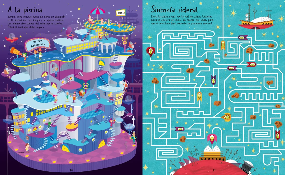 Laberintos divertidos: El espacio - Imagen 4