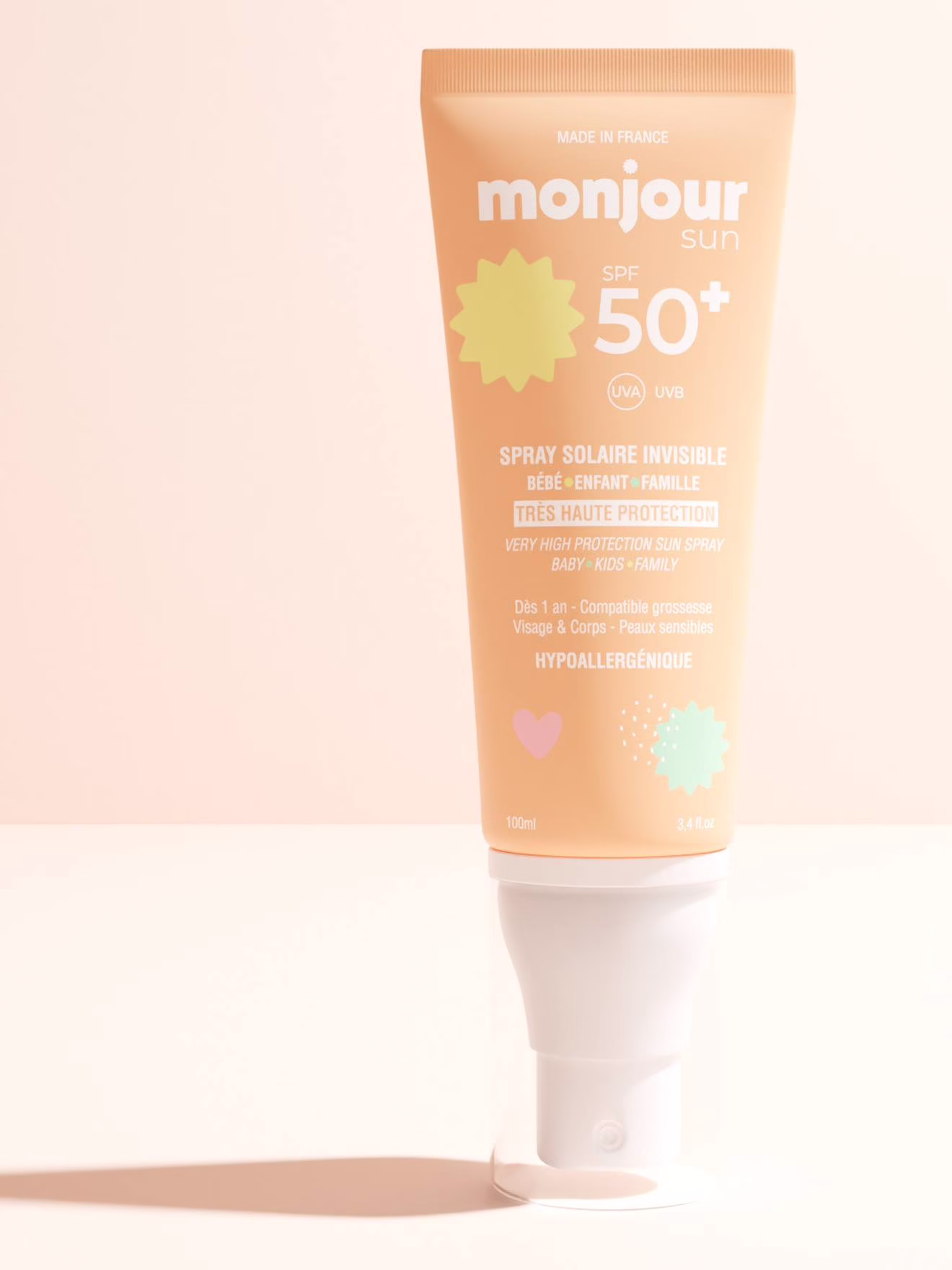 Spray solar invisible SPF 50+ - MONJOUR - Imagen 3