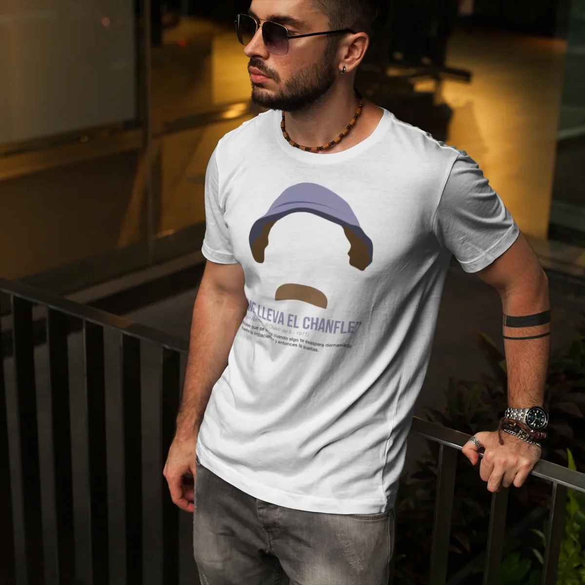 Camiseta minimal unisex - Don Ramón - Imagen 4