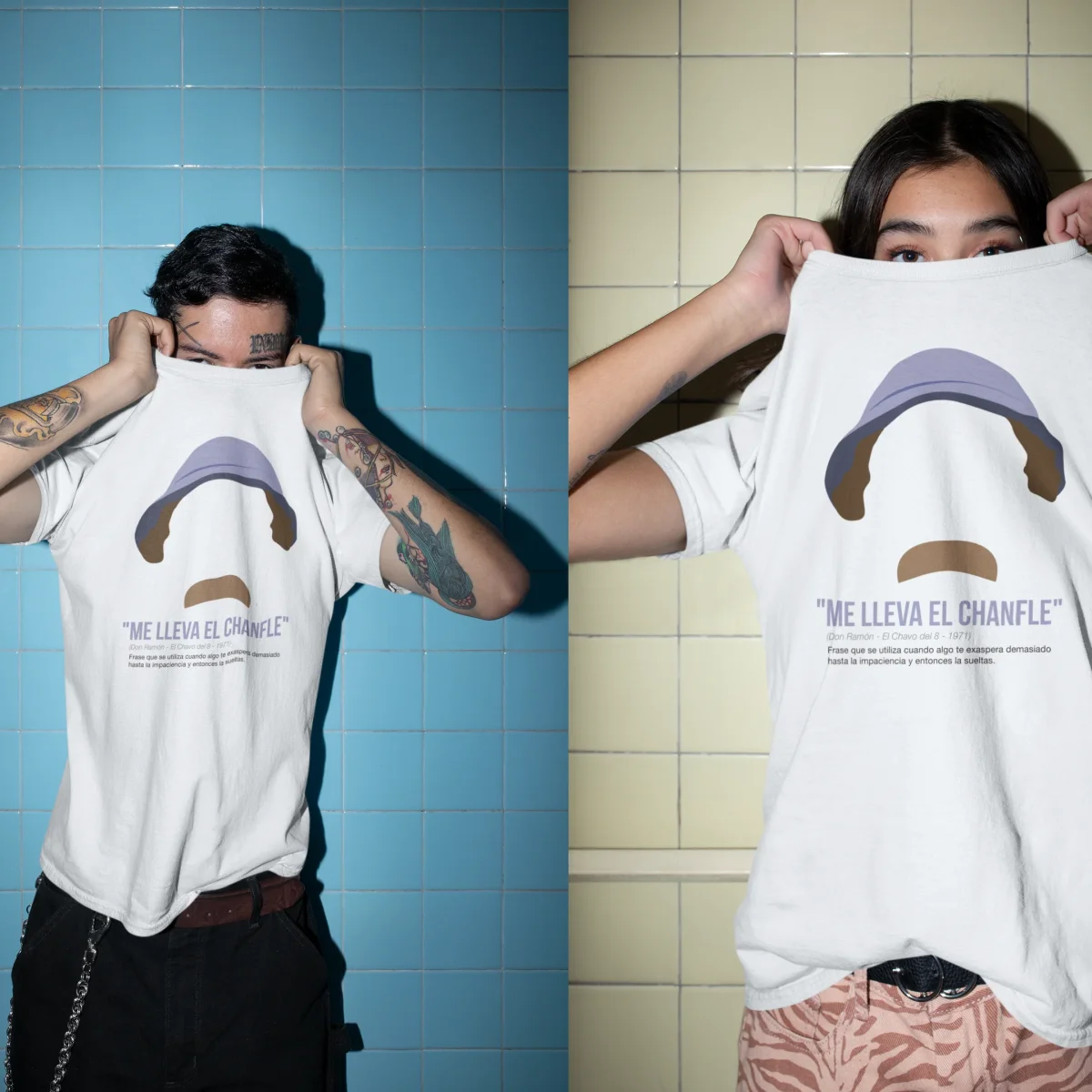 Camiseta minimal unisex - Don Ramón - Imagen 3