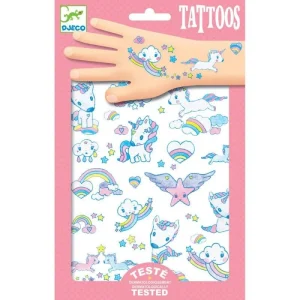 Tatuajes unicornios - Djeco