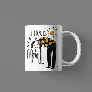 Taza para cafeteros - I need caffeine