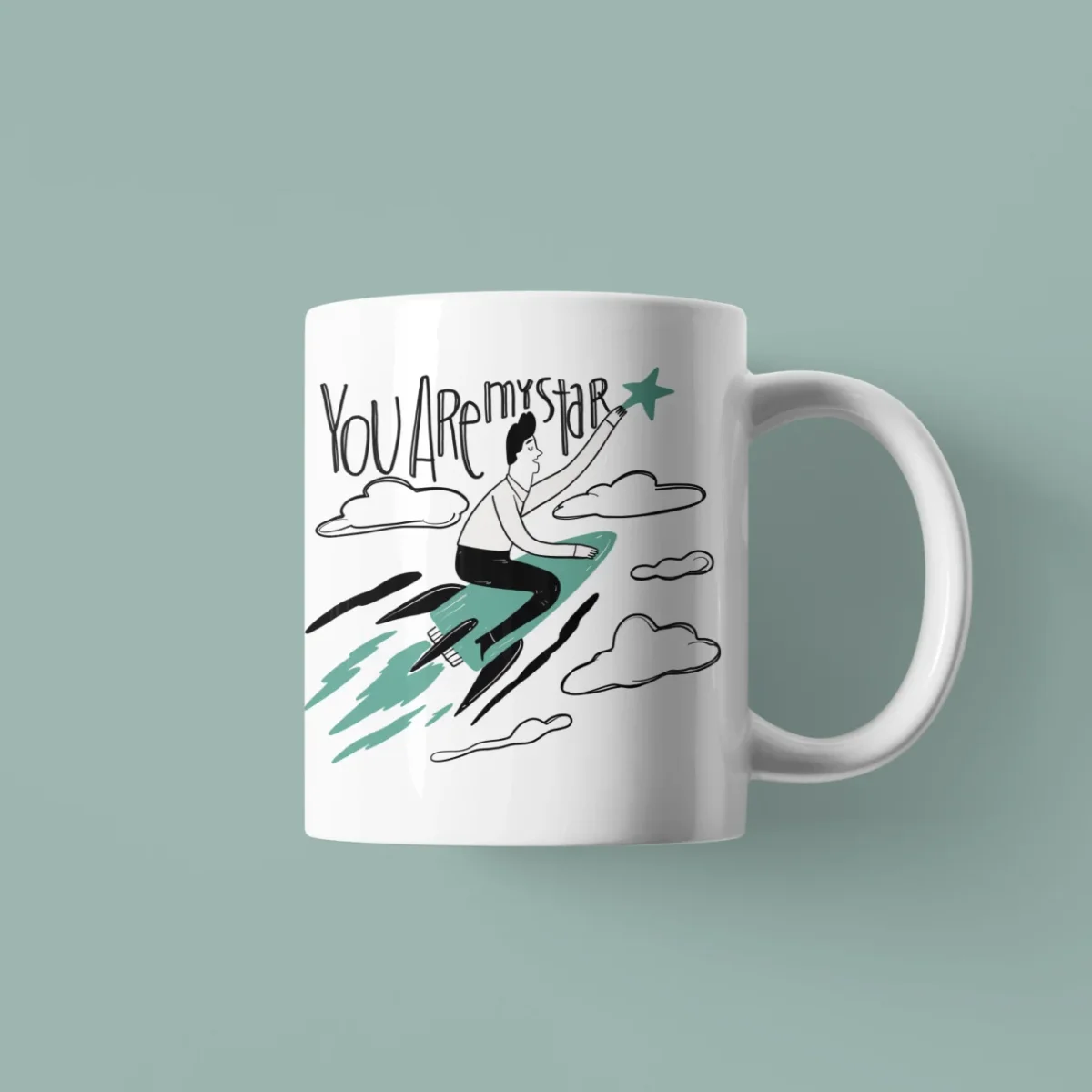 Taza para súper estrellas - You are my star - Imagen 2