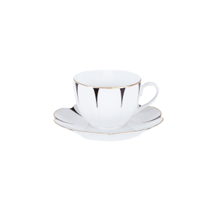 Tacita de té con plato Drops
