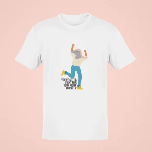 Camiseta minimal unisex - You've gotta fight for your right to party