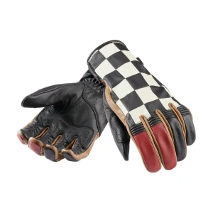 Guantes de Cuero Checkerboard Triumph